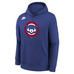 Chicago Cubs Nike Youth Club Fleece Hoodie - Rush Blue - Nike Sale