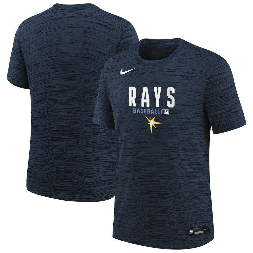 Tampa Bay Rays Nike Youth Authentic Collection Velocity Dri-FIT T-Shirt - Navy - Nike Sale