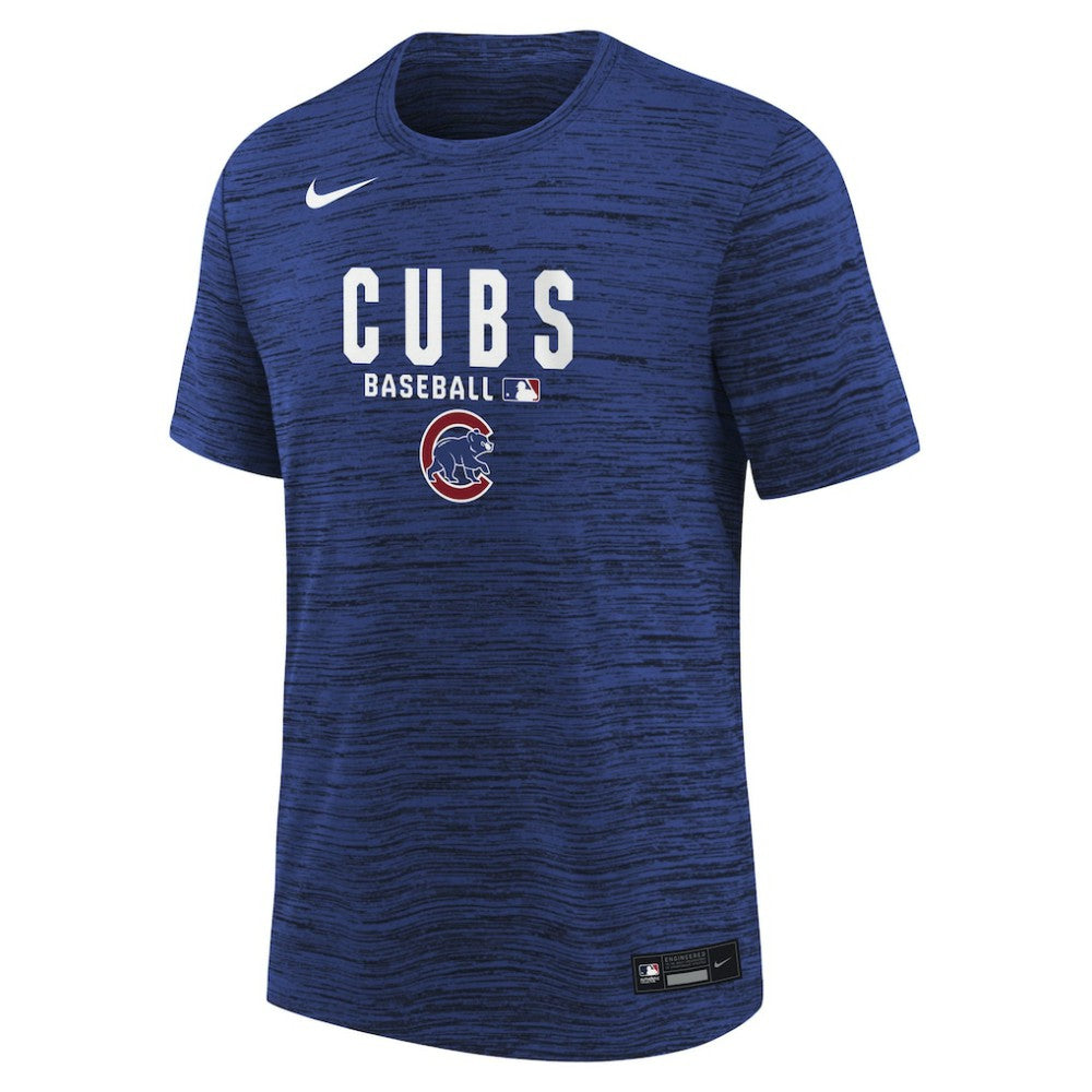 Chicago Cubs Nike Youth Authentic Collection Velocity Dri-FIT T-Shirt - Royal - Nike Lifestyle