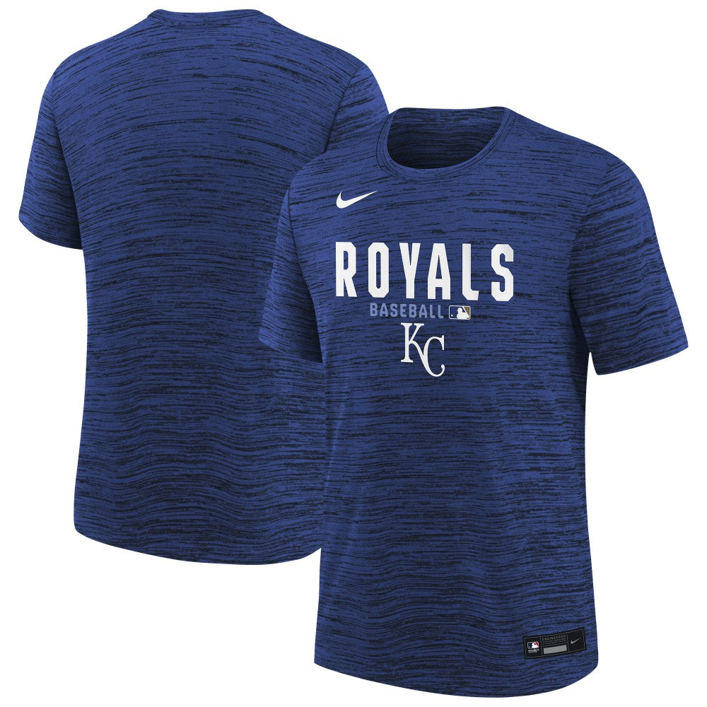 Kansas City Royals Nike Youth Authentic Collection Velocity Dri-FIT T-Shirt - Royal - Nike on Sale