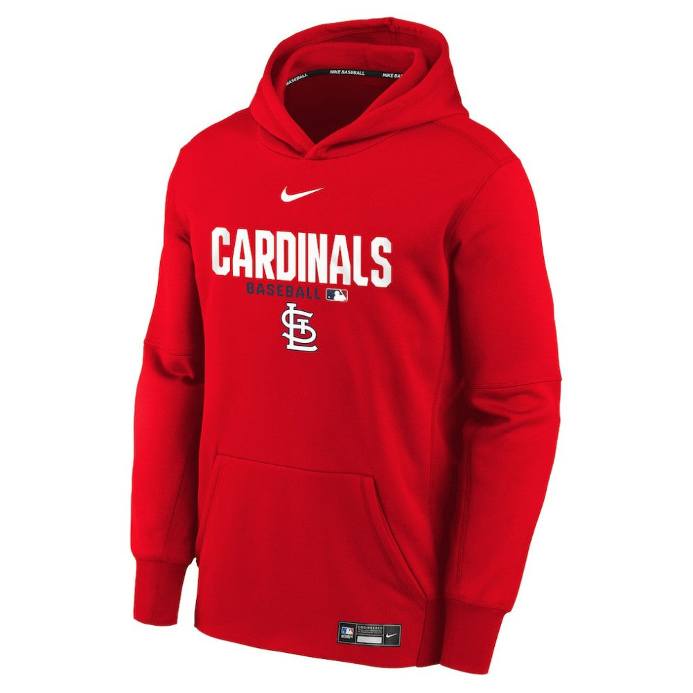 St. Louis Cardinals Nike Youth Authentic Collection Therma-FIT Hoodie - Red - Nike Sale
