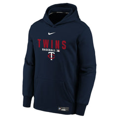 Minnesota Twins Nike Youth Authentic Collection Therma-FIT Hoodie - Navy - Nike Online