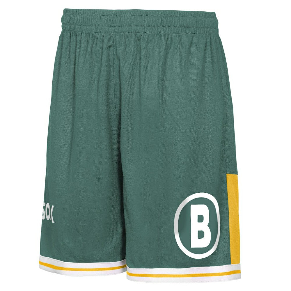 Boston Red Sox Outerstuff Youth City Crew Fashion Shorts - Green - MLB Discount