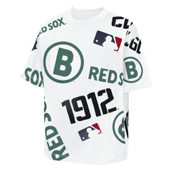 Boston Red Sox Outerstuff Youth Circus Catch T-Shirt - White - MLB Lifestyle