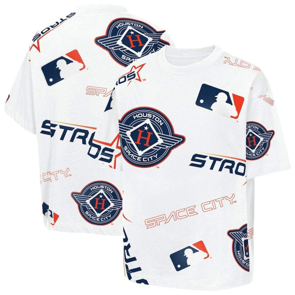 Houston Astros Outerstuff Youth Circus Catch T-Shirt - White - MLB Sale