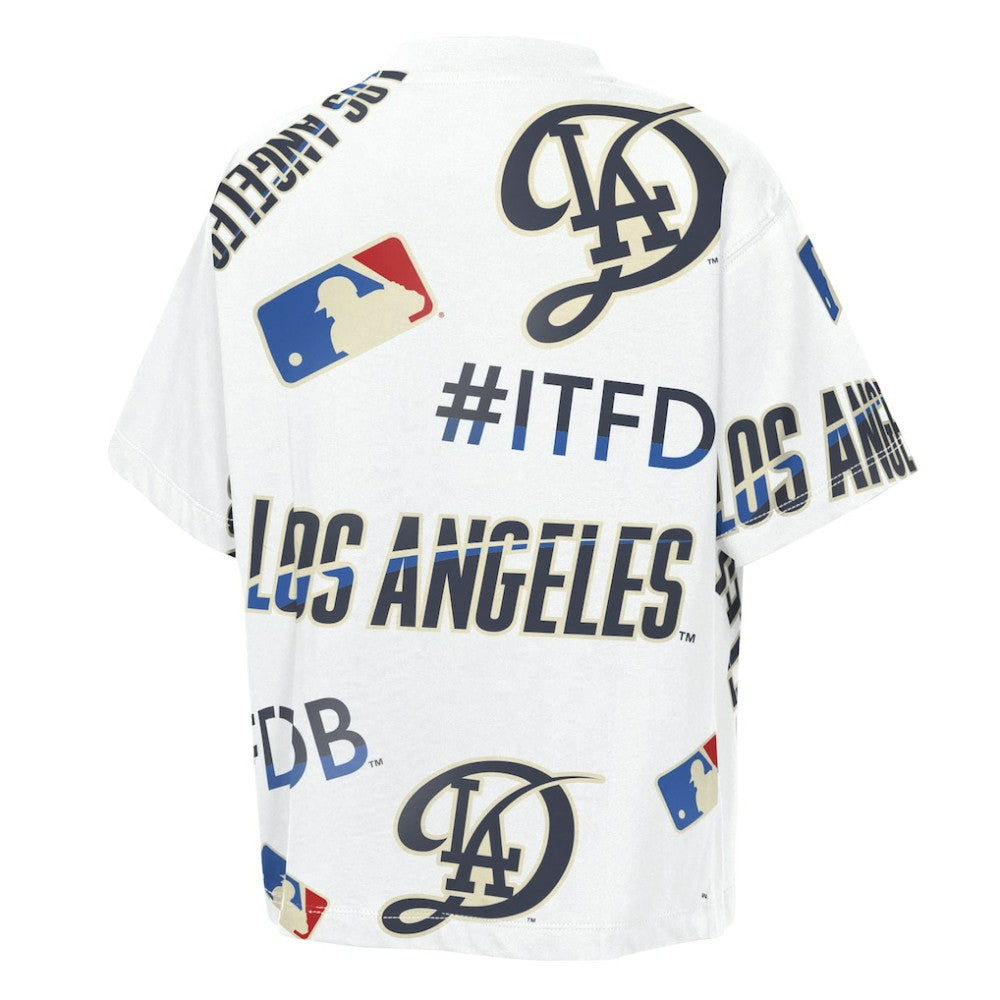 Los Angeles Dodgers Outerstuff Youth Circus Catch T-Shirt - White - MLB Online