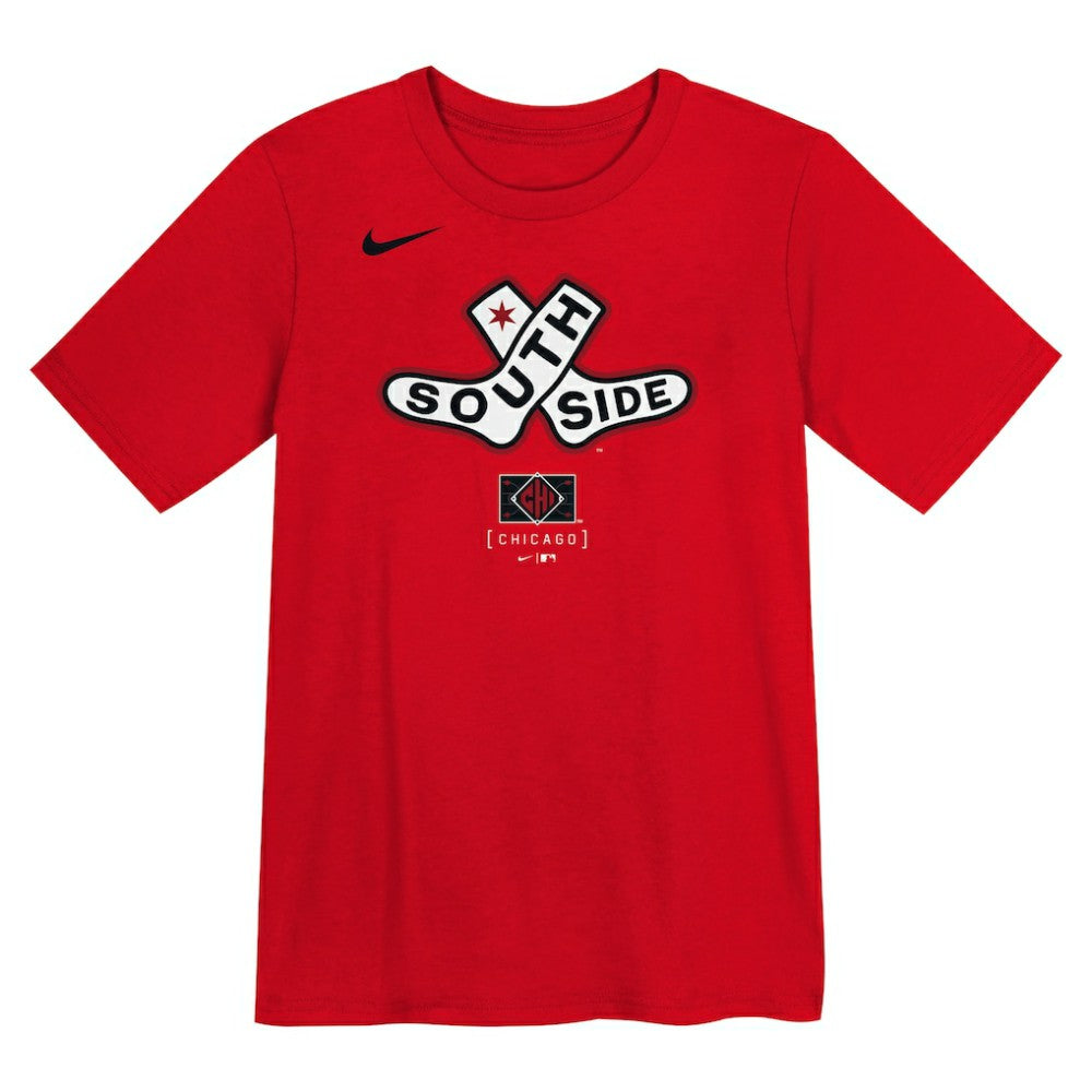 Chicago White Sox Nike Preschool City Connect Logo T-Shirt - Red - Nike Online