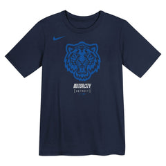 Detroit Tigers Nike Preschool City Connect Logo T-Shirt - Navy - Nike Lifestyle