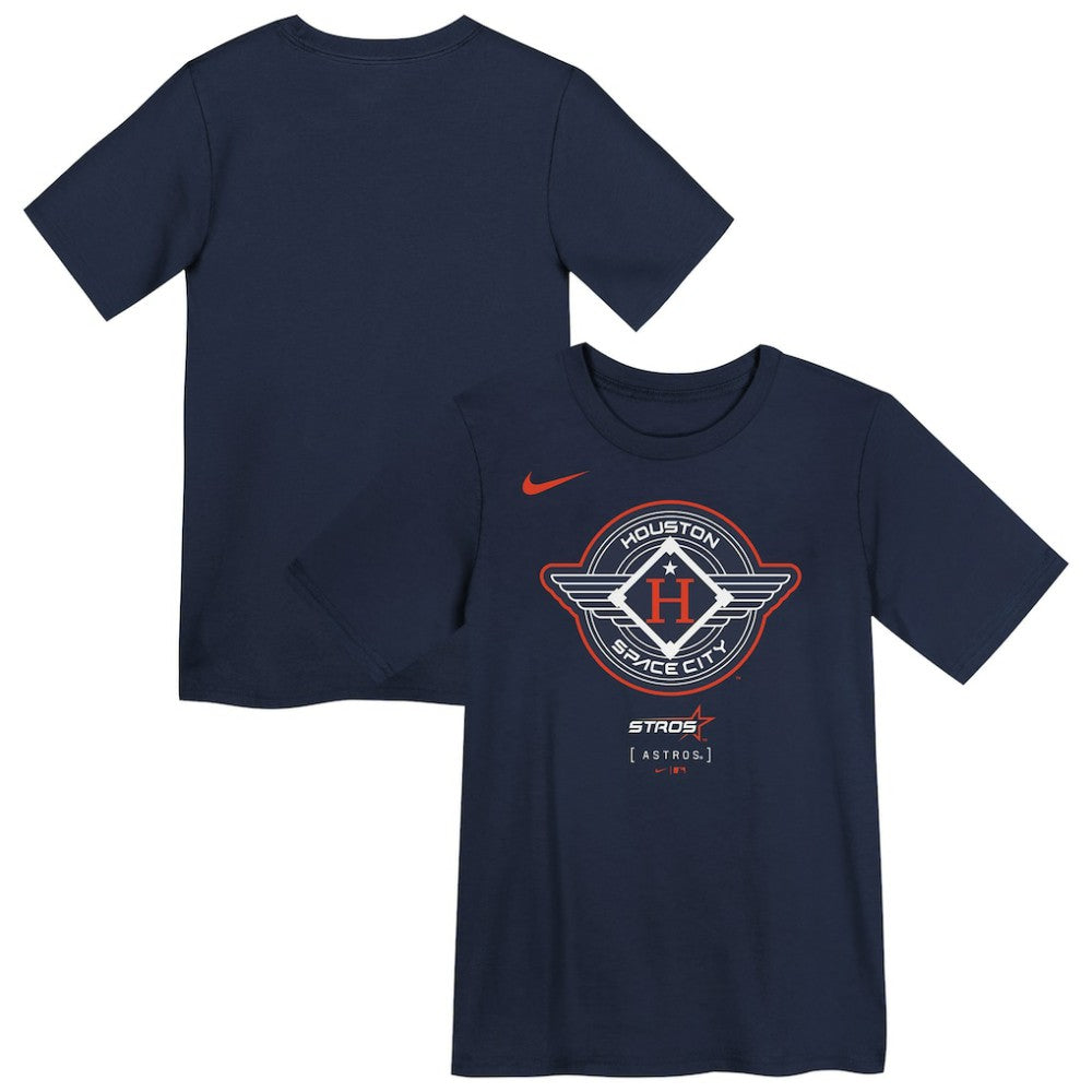 Houston Astros Nike Preschool City Connect Logo T-Shirt - Navy - Nike Lifestyle