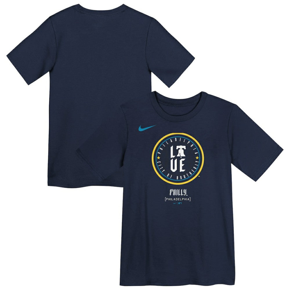 Philadelphia Phillies Nike Preschool City Connect Logo T-Shirt - Navy - Nike Sale