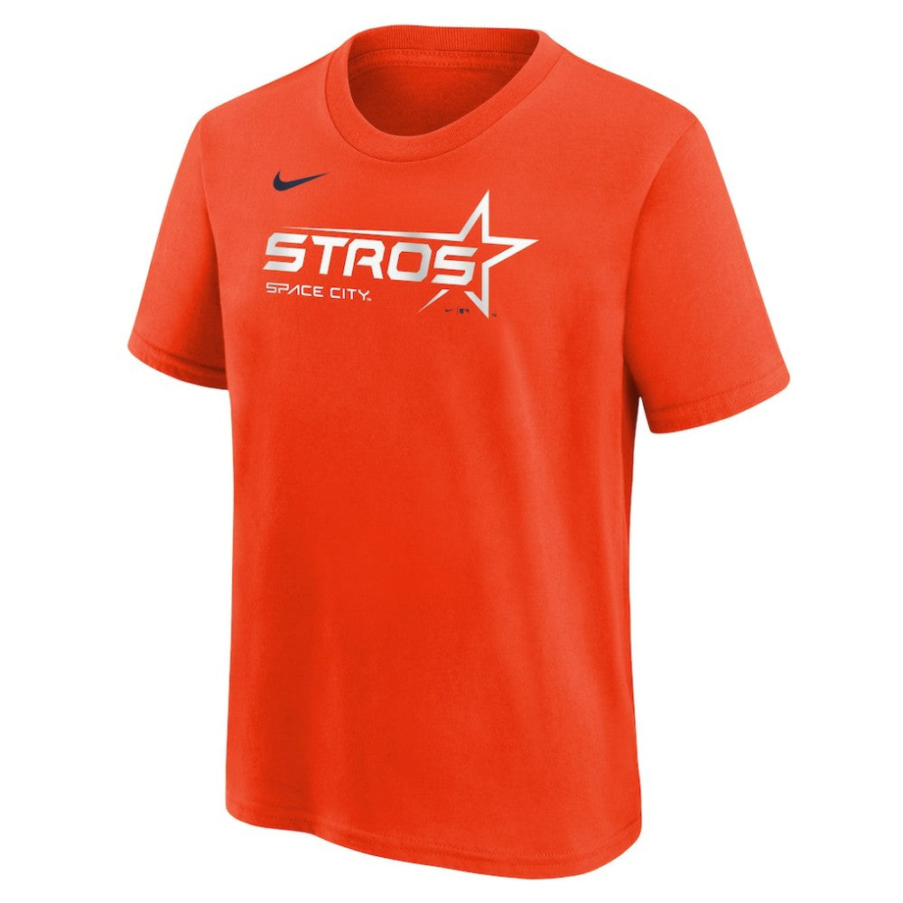 Houston Astros Nike Youth City Connect Wordmark T-Shirt - Orange - Nike Sale
