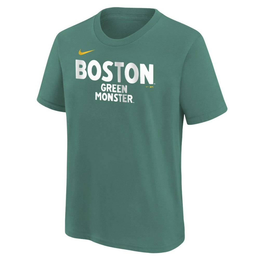 Boston Red Sox Nike Youth City Connect Wordmark T-Shirt - Green - Nike Sale