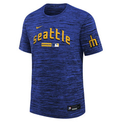 Seattle Mariners Nike Youth City Connect Authentic Collection Velocity Dri-FIT T-Shirt - Navy - Nike Sale