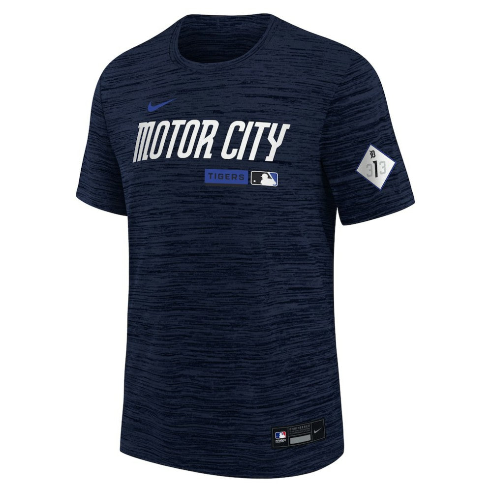 Detroit Tigers Nike Youth Authentic Collection Velocity Dri-FIT T-Shirt - Navy - Nike Sale