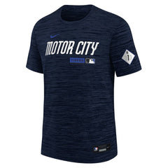 Detroit Tigers Nike Youth Authentic Collection Velocity Dri-FIT T-Shirt - Navy - Nike Sale