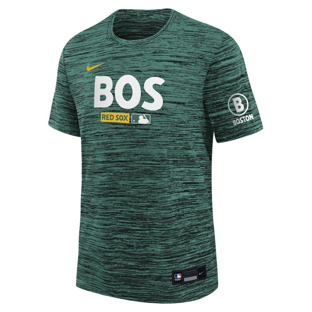 Boston Red Sox Nike Youth Authentic Collection Velocity Dri-FIT T-Shirt - Green - Nike Online