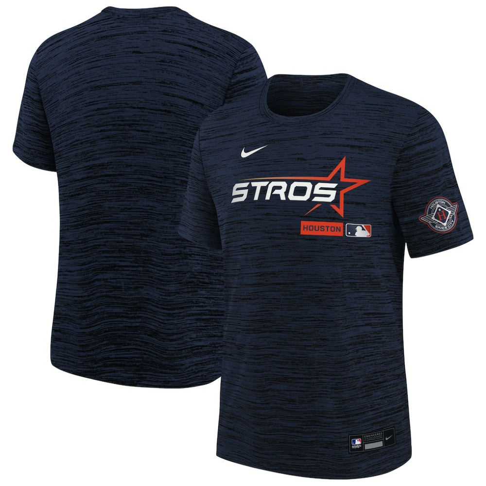 Houston Astros Nike Youth Authentic Collection Velocity Dri-FIT T-Shirt - Navy - Nike Lifestyle