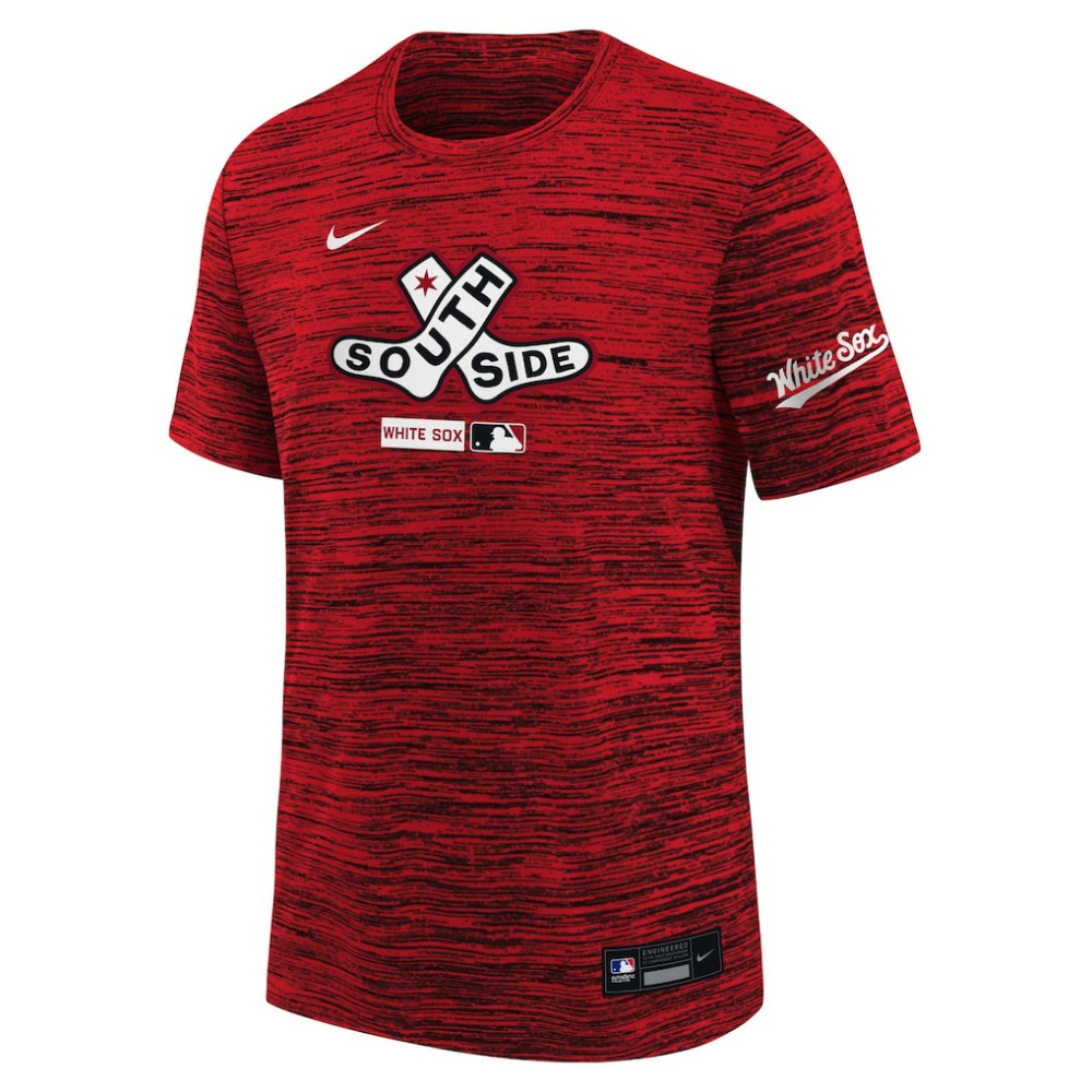 Chicago White Sox Nike Youth Authentic Collection Velocity Dri-FIT T-Shirt - Red - Nike Lifestyle