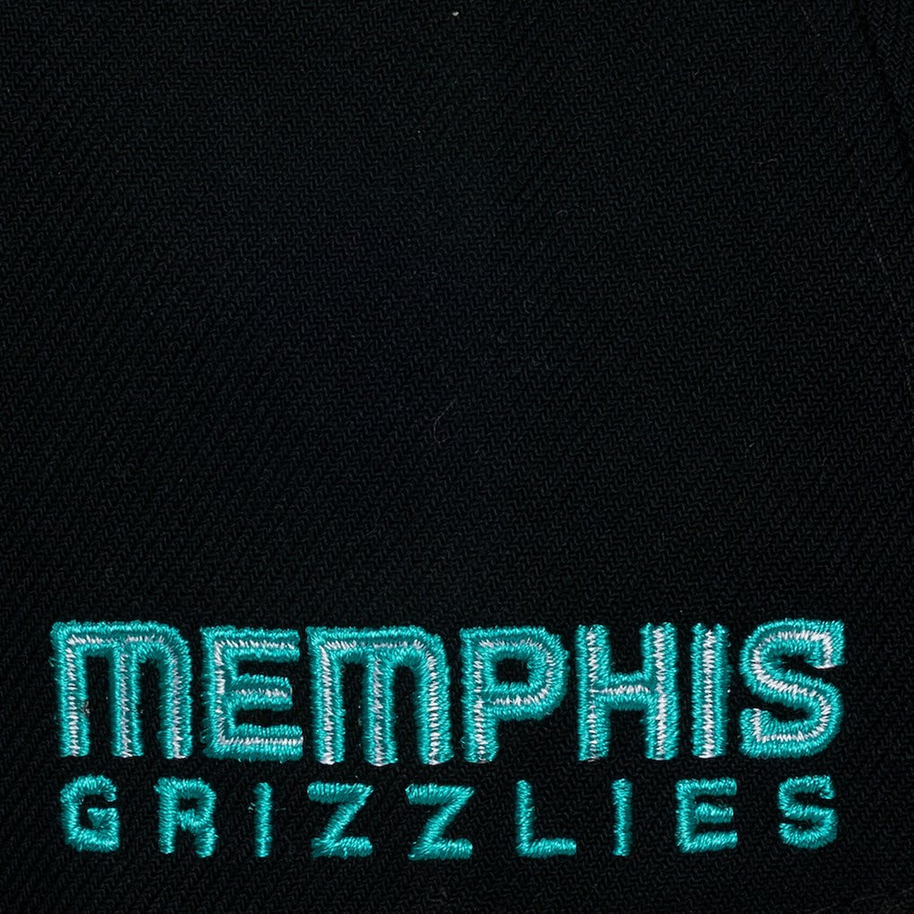 Memphis Grizzlies Hardwood Classics Legendary Away Pro-Pinch Adjustable Hat Black | Mitchell & Ness for sale