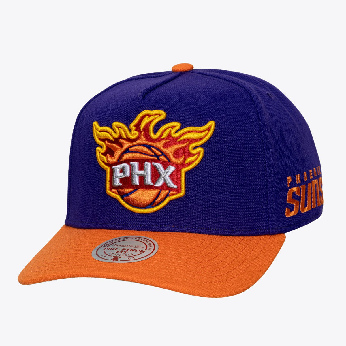 Phoenix Suns Hardwood Classics Legendary Away Pro-Pinch Adjustable Hat Purple | Mitchell & Ness discount