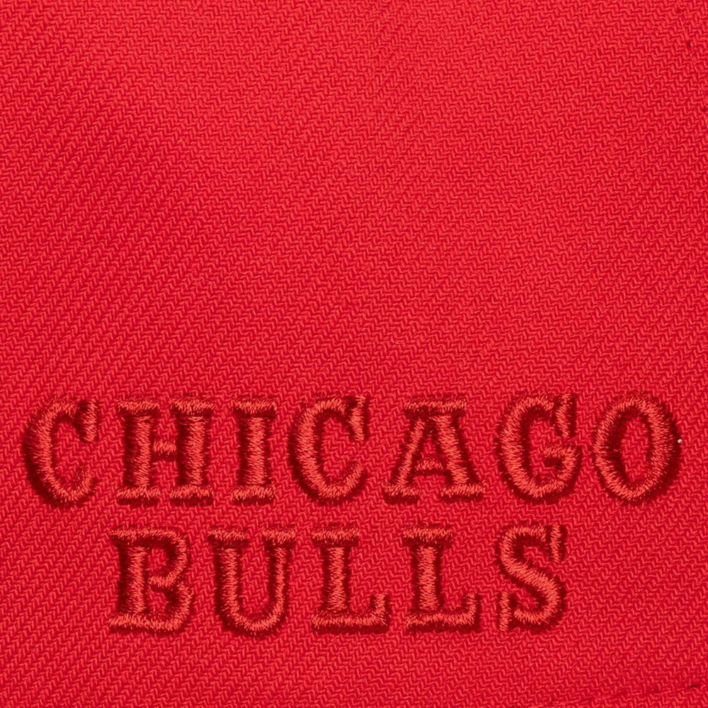 Chicago Bulls Legendary Home Pro Pinch Snapback Hat Red | Mitchell & Ness US