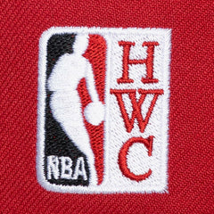 Chicago Bulls Legendary Home Pro Pinch Snapback Hat Red | Mitchell & Ness for sale