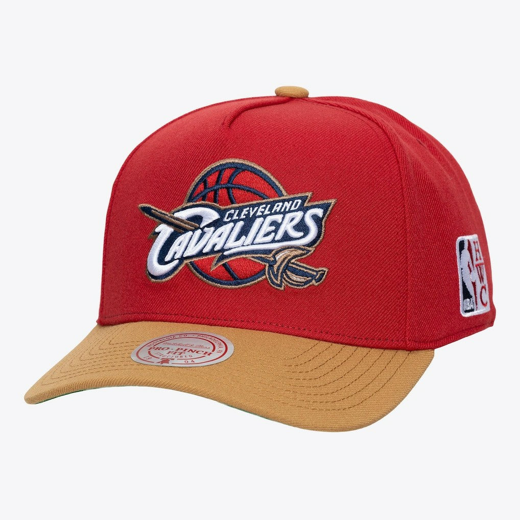 Cleveland Cavaliers Legendary Home Pro Pinch Snapback Hat for sale Wine | Mitchell & Ness