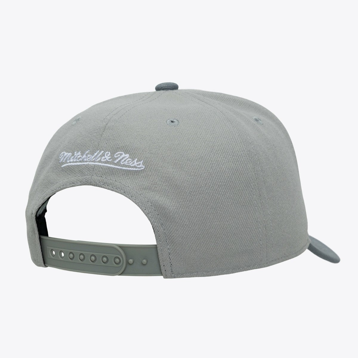 San Antonio Spurs Thunderstorm Head Coach Pro Crown Snapback Hat Gray | Mitchell & Ness for sale