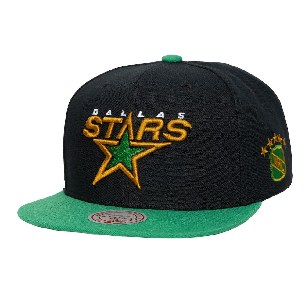 Dallas Stars Mitchell & Ness Legendary Away Snapback Hat - Black - NHL 203263570
