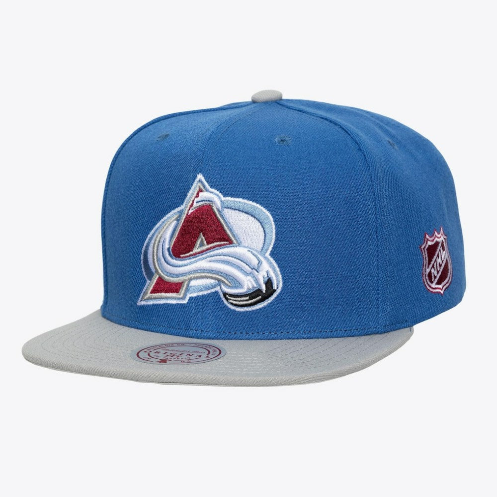 Colorado Avalanche Mitchell & Ness Legendary Home Snapback Hat - Blue - NHL 203263579