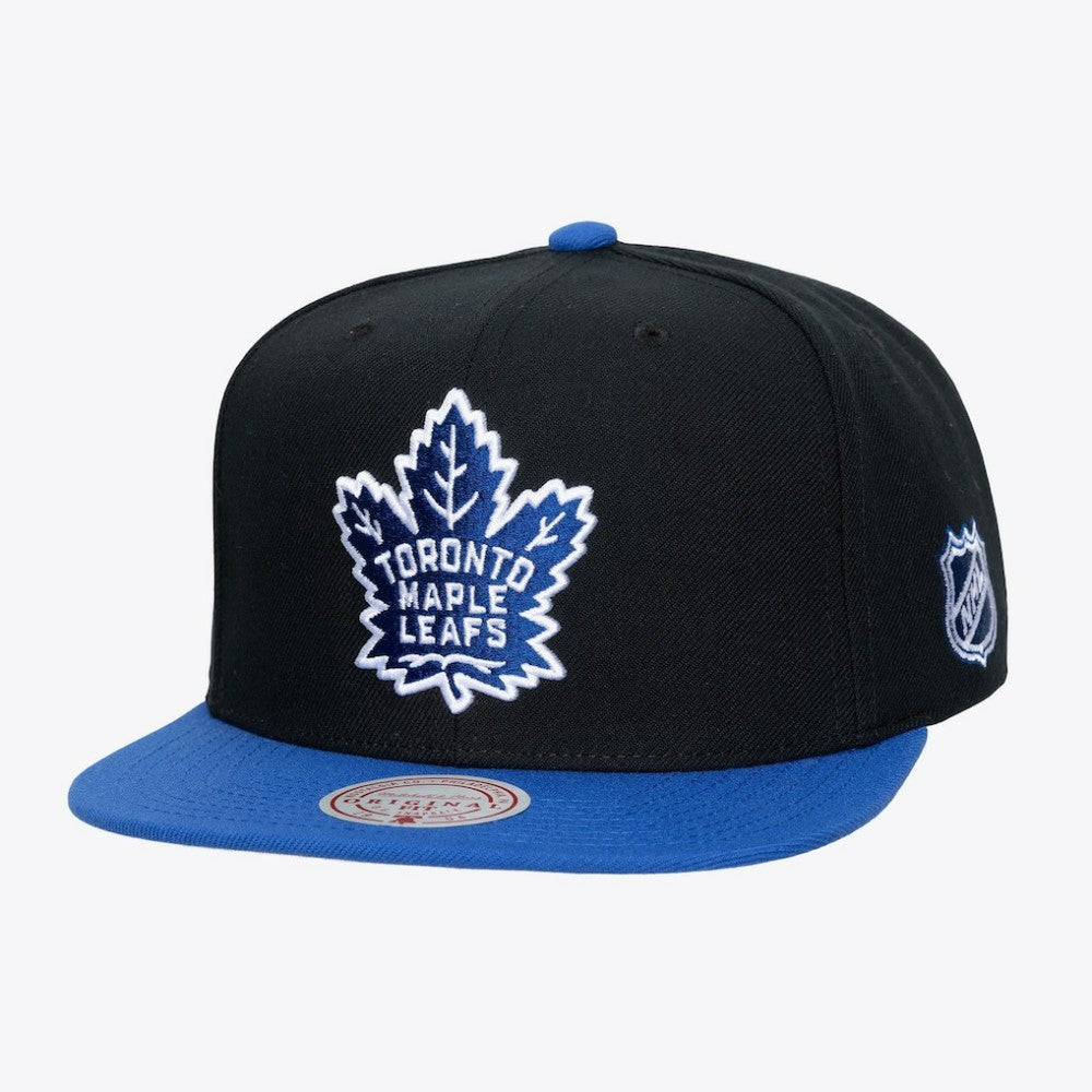 Toronto Maple Leafs Mitchell & Ness Legendary Home Snapback Hat - Black - NHL 203263585