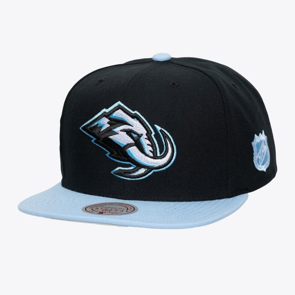 Utah Mammoth Mitchell & Ness Legendary Home Snapback Hat - Black - NHL 203263586