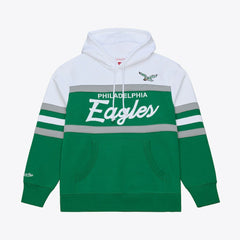 Mitchell & Ness Philadelphia Eagles Head Coach Hoodie Kelly Green