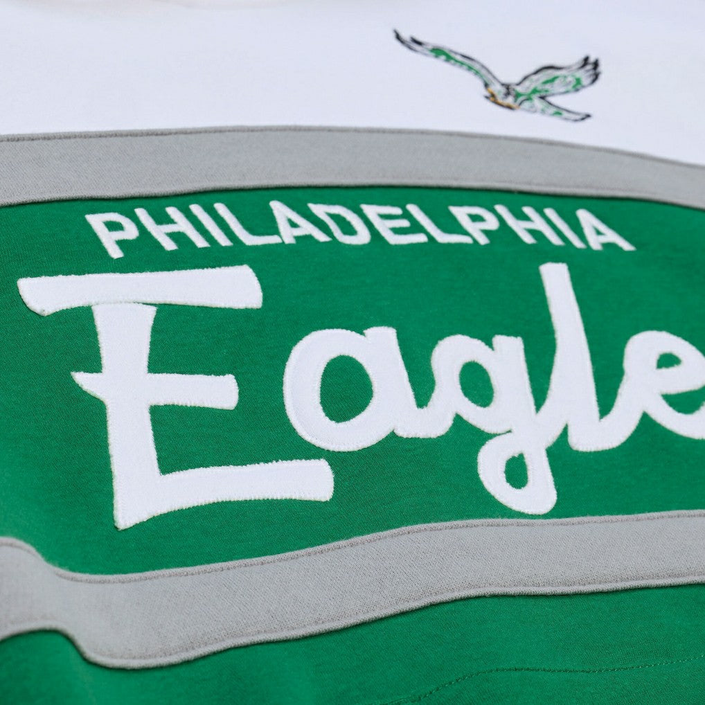 Mitchell & Ness Philadelphia Eagles Head Coach Hoodie Kelly Green