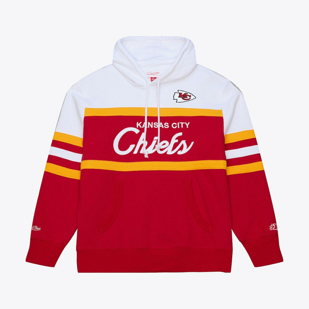 Mitchell & Ness Kansas City Chiefs Head Coach Hoodie Red