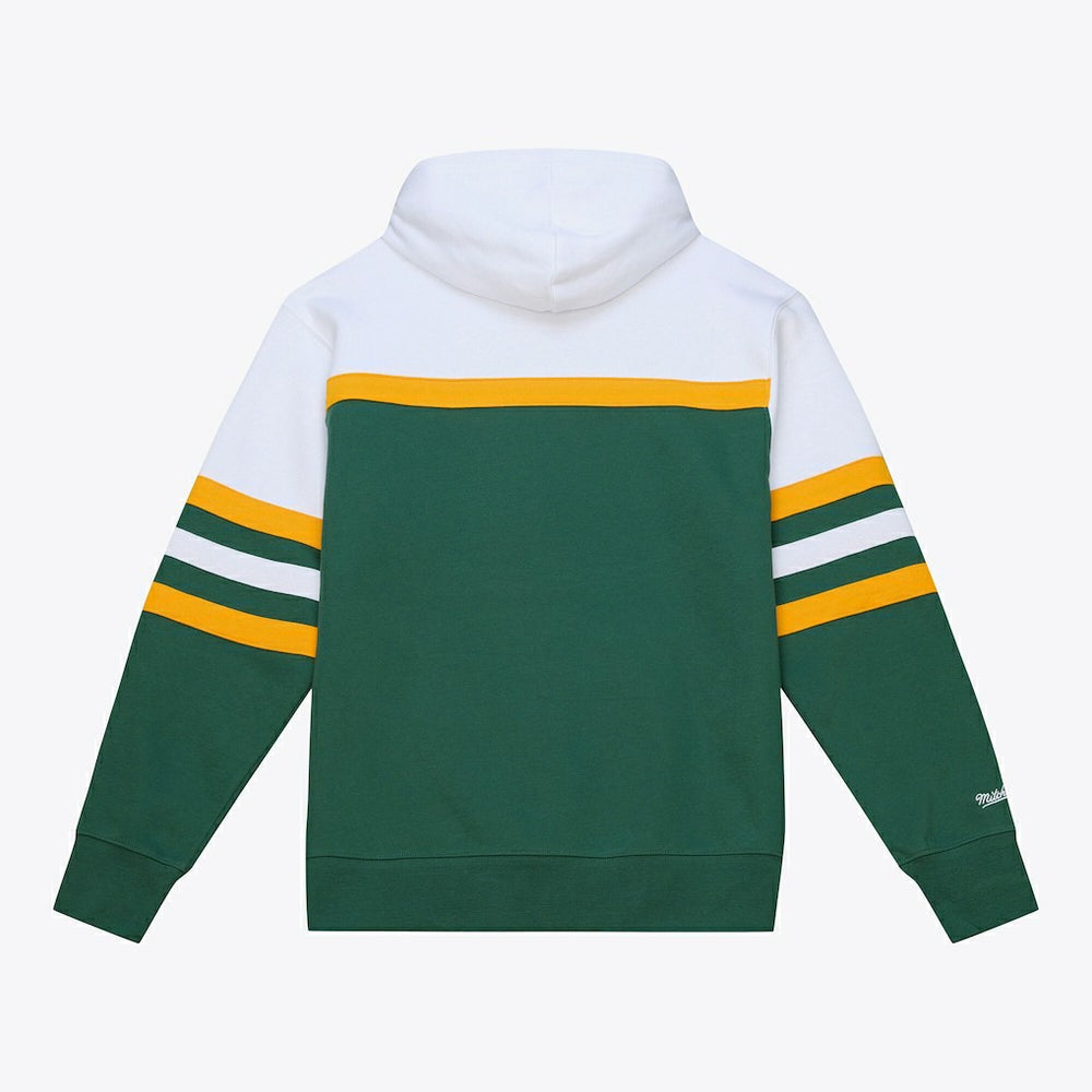 Mitchell & Ness Green Bay Packers Head Coach Hoodie Green