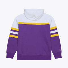 Mitchell & Ness Minnesota Vikings Head Coach Hoodie Purple