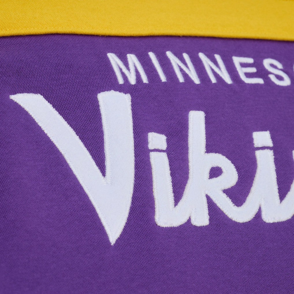 Mitchell & Ness Minnesota Vikings Head Coach Hoodie Purple