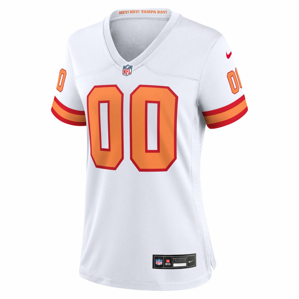 Nike 76 Tampa Bay Buccaneers Women's 50th Season Custom Game Jersey White