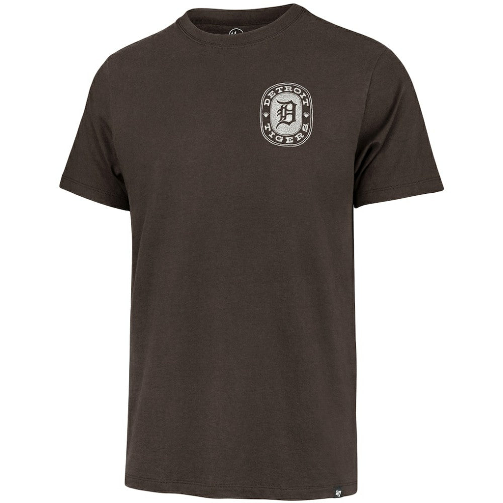 Detroit Tigers '47 Back Canyon Franklin T-Shirt - Brown - 47 brand Lifestyle