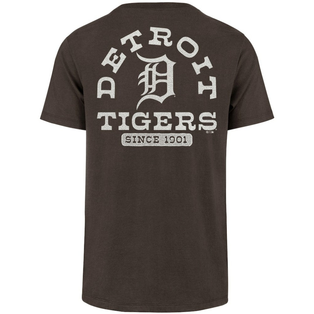 Detroit Tigers '47 Back Canyon Franklin T-Shirt - Brown - 47 brand Lifestyle
