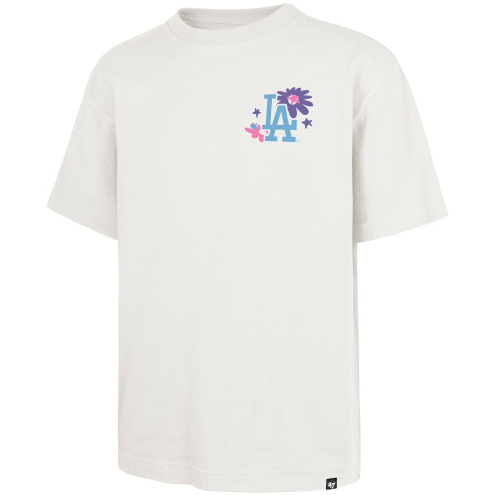 Los Angeles Dodgers '47 Flora Foundation T-Shirt - Cream - 47 brand Discount