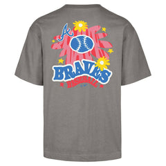Atlanta Braves '47 Flora Foundation T-Shirt - Gray - 47 brand Lifestyle