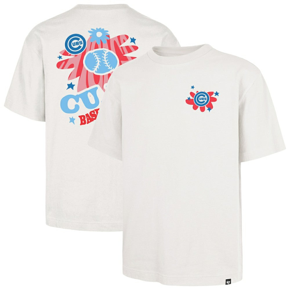 Chicago Cubs '47 Flora Foundation T-Shirt - Cream - 47 brand Discount