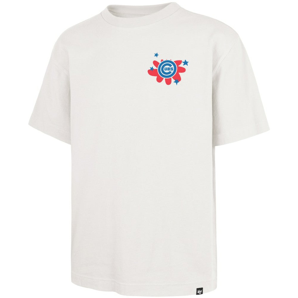 Chicago Cubs '47 Flora Foundation T-Shirt - Cream - 47 brand Discount
