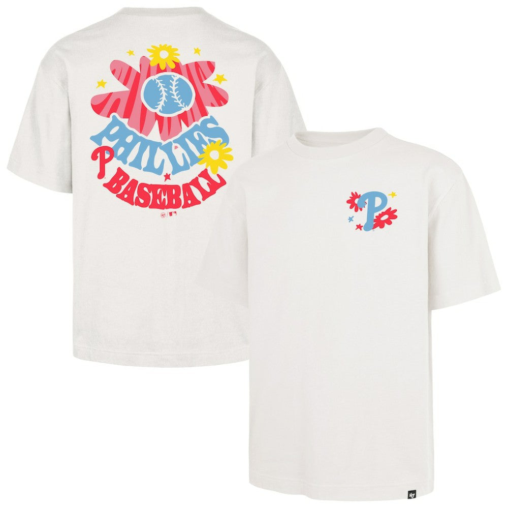 Philadelphia Phillies '47 Flora Foundation T-Shirt - Cream - 47 brand Discount
