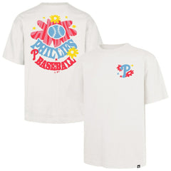 Philadelphia Phillies '47 Flora Foundation T-Shirt - Cream - 47 brand Discount