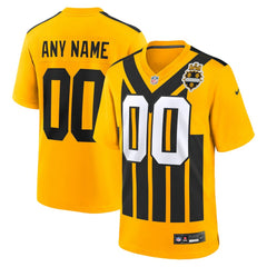 Nike Pittsburgh Steelers Youth Alternate 1933 Throwback Game Custom Jersey Gold