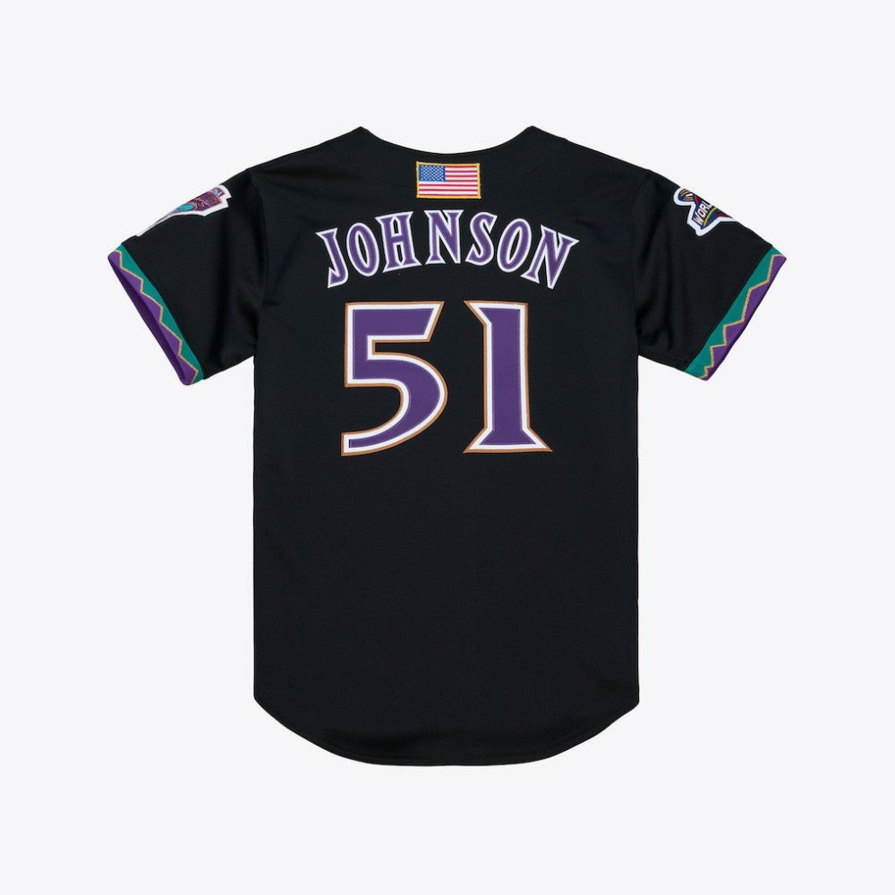 Randy Johnson Arizona Diamondbacks Mitchell & Ness 2001 Authentic Jersey - Black - Mitchell & Ness Online