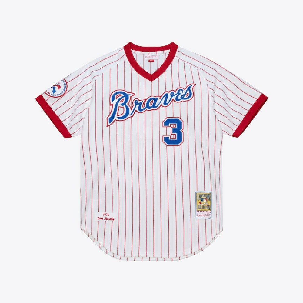 Dale Murphy Atlanta Braves Mitchell & Ness 1976 Authentic Jersey - White - Mitchell & Ness Online